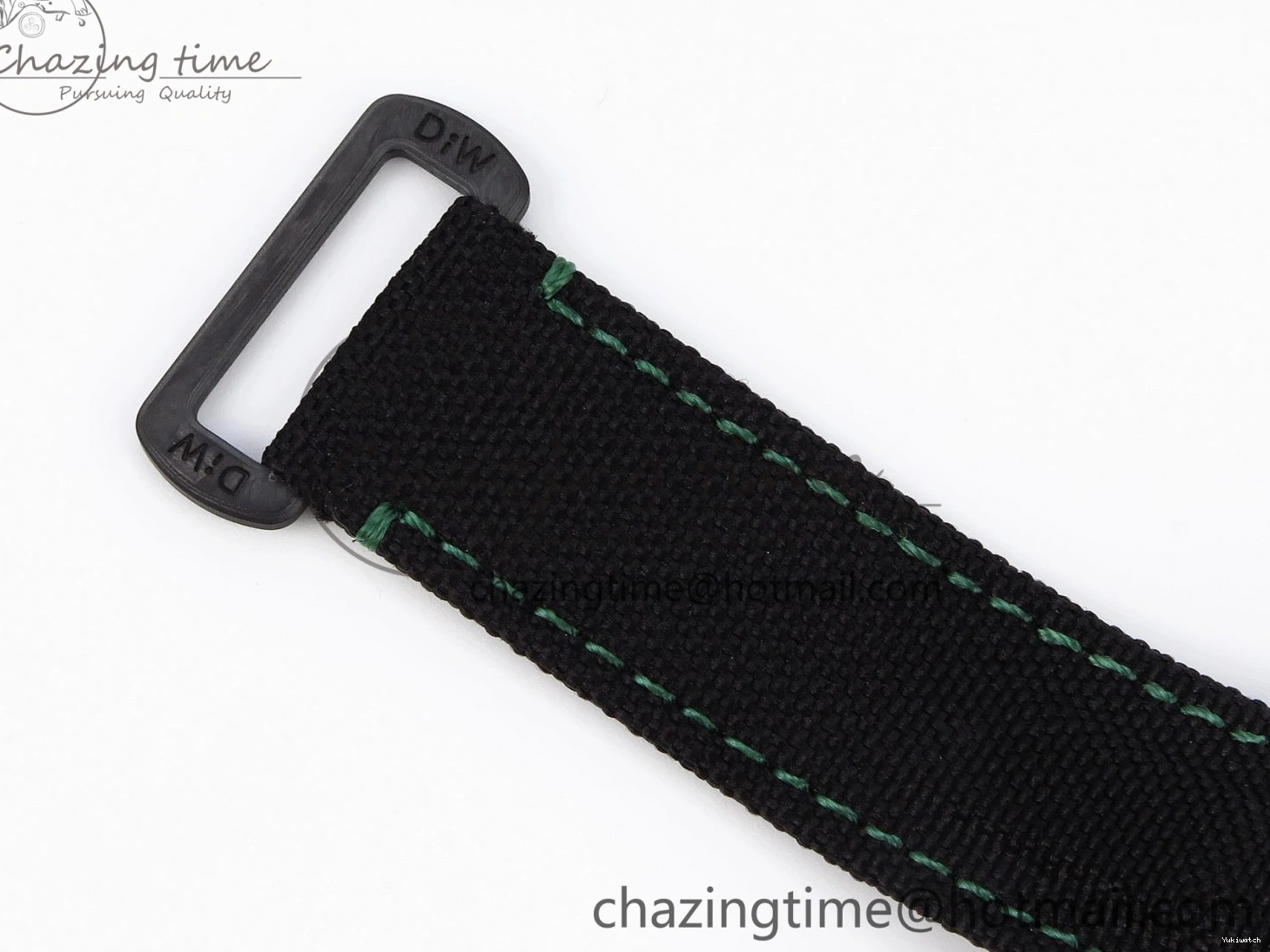 Carbon on YG Green DIWF Daytona A7750 Strap Nylon and Edition DIW Black Case Dial Bezel 0926